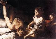 VALENTIN DE BOULOGNE Judith and Holofernes  iyi oil painting